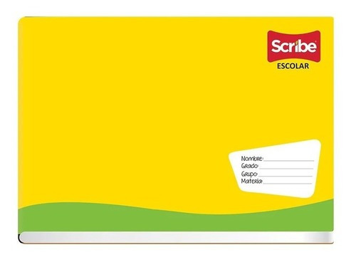 Cuaderno Scribe 6130 Italiano Grapado Raya 100 Hj /vc