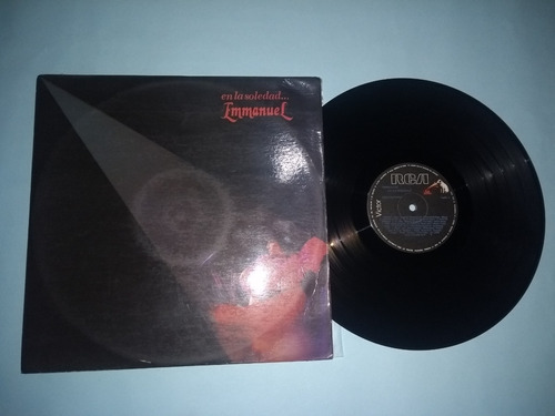 Lp Vinilo Emmanuel En La Soledad 1983 Con Insert