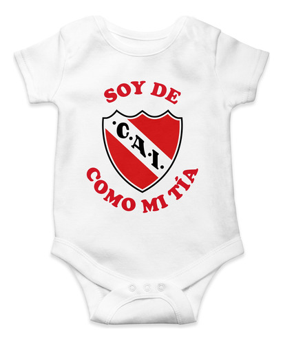 Body Para Bebé Independiente Como Mi Papá Algodón Blanco