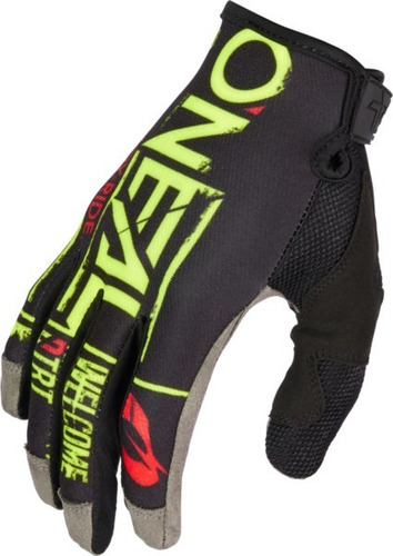 Guantes Oneal Mayhem Attack Moto Bicicleta Negro/amarillo