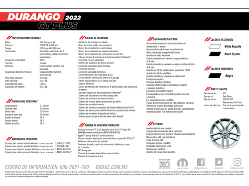 Dodge Durango 3.6l V6 Gt At