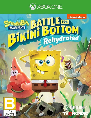 Spongebob Battle For Bikini Bottom Rehydrated Xbox One (Usado)