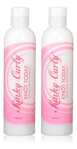 Kinky Curly Knot Today Acondicionador - 8 Oz - 2 Paquetes