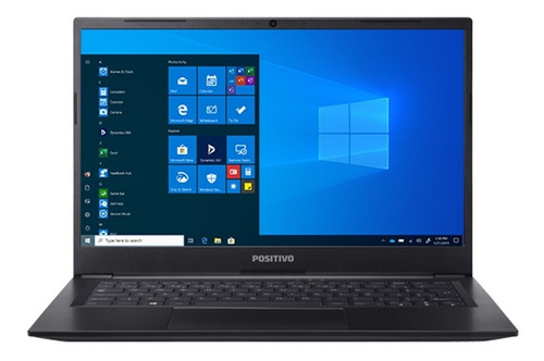 Imagem 4 de 5 de Notebook Positivo Master N4340 Rohs Ssd 256gb Ddr4 4gb