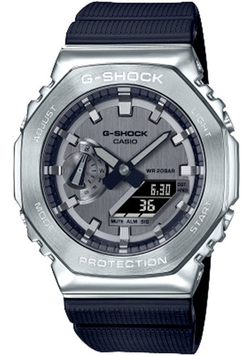 Relógio Casio G-shock Oak Gm-2100-1adr Carbon Core Guard