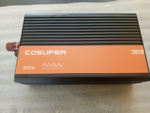 Inversor De 800 W, 12vdc/120vac, Onda Senoidal Pura