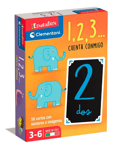 Juego Educativo 1,2,3 Cuenta Conmigo