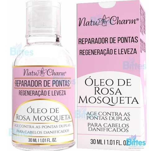 Reparador De Pontas Rosa Mosqueta Natu Charm Pontas Duplas