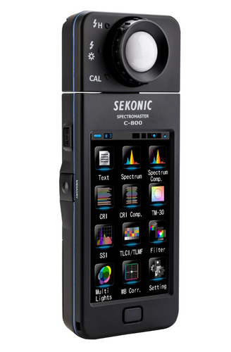 Imagen 3 de 7 de Espectrómetro Colorímetro Fotómetro Luxometro Sekonic C-8000