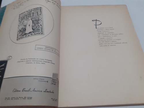 A Bíblia Em Quadrinhos Antigo Testamento Ebal 1983 (Usado)