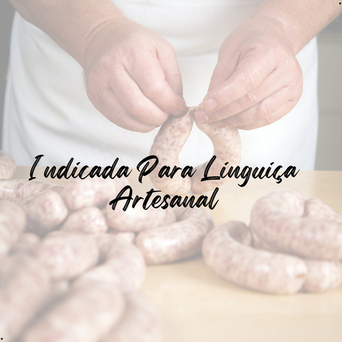 Kit 3 Tripas Sintéticas Fazer Linguiça Fina Calibre 22
