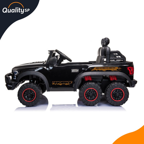 Mini Carro Elétrico Infantil Picape 12v Motorizado Luzes/som