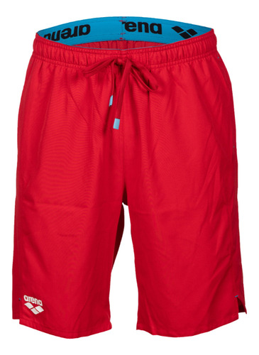 Short Playa Hombre Team Panel Rojo Arena