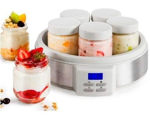 Yogurtera Atma Digital 7 Jarros De Vidrio Recetario Hot Sale