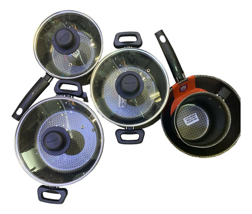 Set De Cocina Multiflon 5 Piezas