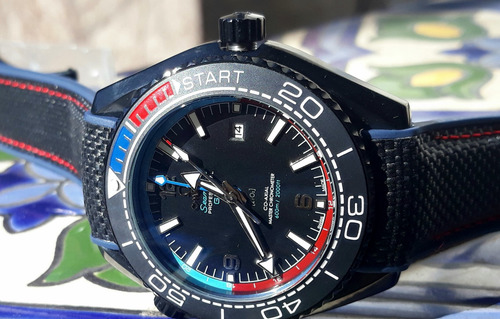 Reloj Compat/ Seamaster Planet Ocean 600 Autom Opc Full/ Set Negro O Rojo O Gris Combinados Negro /azul Rojo O Naranja Y Plata Negro O Blanco O Gris