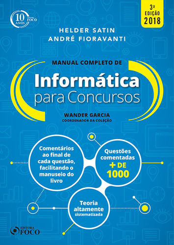 Manual Completo De Informatica Para Concursos- Foco Juridico