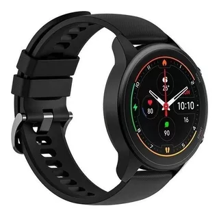 Xiaomi Mi Watch 1.39" caixa de polímero reforçado com fibra de vidro black, pulseira black XMWTCL02