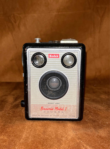 Cámara Fotos Antigua Kodak Brownie Modelo Número 1 Impecable