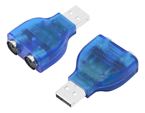 Yacsejao Usb A Ps2 Adaptador Usb A Macho A Doble Ps/2 Hembra