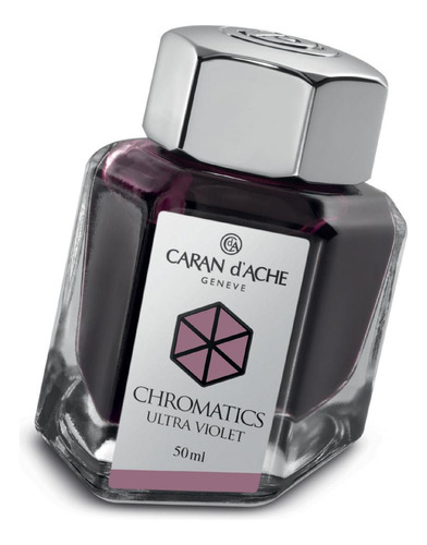 Tinta Caneta Tinteiro Caran D'ache Ultra Violet 50ml