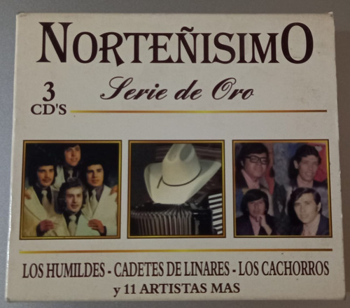 Humildes Cadetes Cachorros - Serie De Oro  (3 Cds Original)