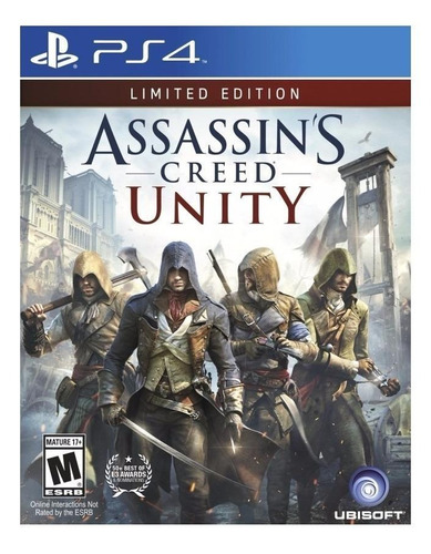 Assassin's Creed Unity Limited Edition Ps4 Físico Nuevo