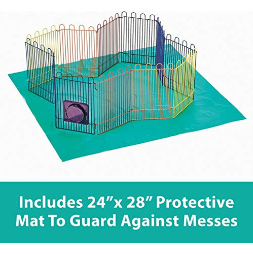 Kaytee Crittertrail Playpen Con Colchoneta Para Jerbos Masco