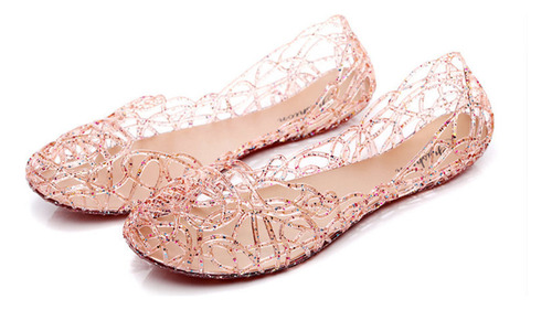 Sandalias Planas O Summer Hollow Out For Mujer, Zapatos Cas