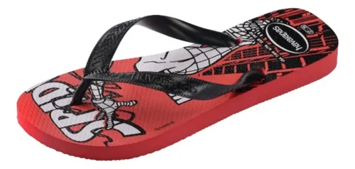 Sandalias Hombre Top Rojo Marvel Havaianas