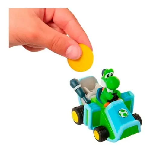 Figuras Mario Kart Super Mario Bros Car Luigi Mu eco Nintend