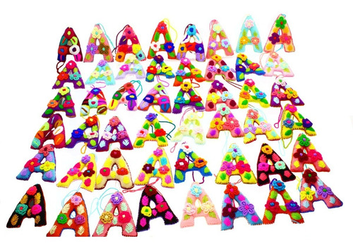 Letras Bordadas /15 Piezas