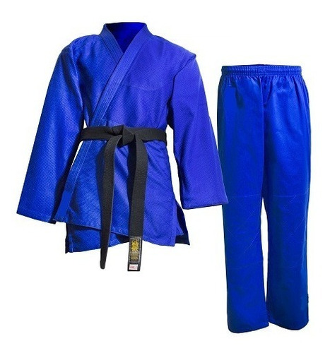 Traje De Judo Azul -judogui- Jiu Jitsu  1.70 A 2.00 Invictus