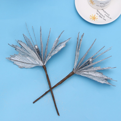 6pcs Christmas Simulation Flower Festival Christmas Tree Pro