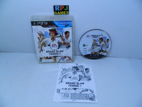 Grand Slam Tennis 2 Original Fisico Midia Ps3 Loja Fisica Rj (Usado)