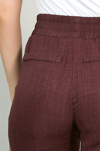 Pantalón De Mujer Con Resorte En Cintura