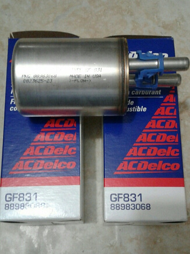 Filtro Gasolina Cruze Trail Blazer Orlando Gf831 Acdelco