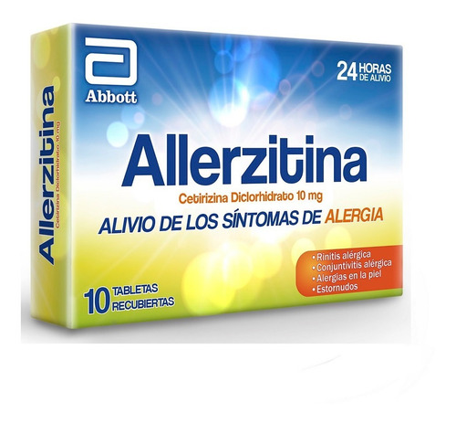 Allerzitina 10 Tabletas - Unidad a $2780