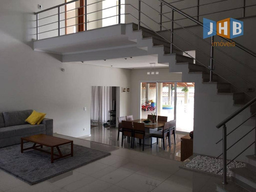 Sobrado Com 4 Dormitórios À Venda, 560 M² Por R$ 1.300.000,00 - Condomínio Parque Vale Dos Lagos - Jacareí/sp - So0488