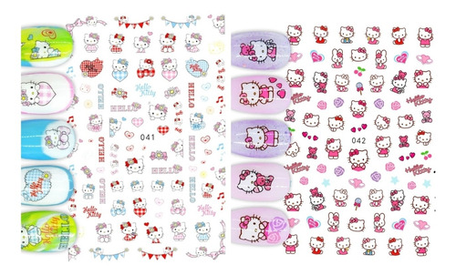 Stickers Para Uñas Hello Kitty