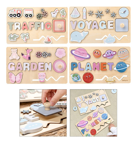 (2#mold)jigsaw Puzzle Toy Colorful Early Educational Toy Jig