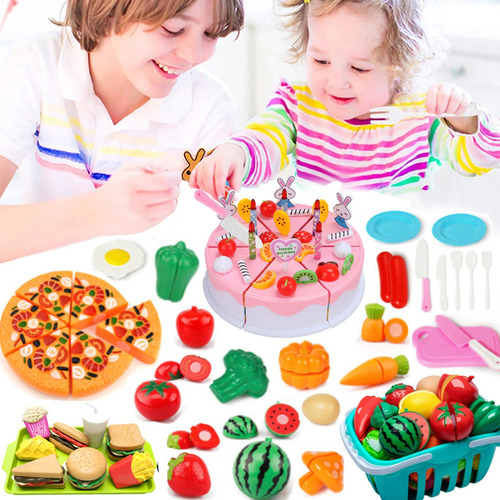 Gv Juego De Juguetes De Frutas Para Té De Tarde Para Niños,