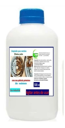 Limpiador Quita Oxido Para Metales Lit - L a $44000