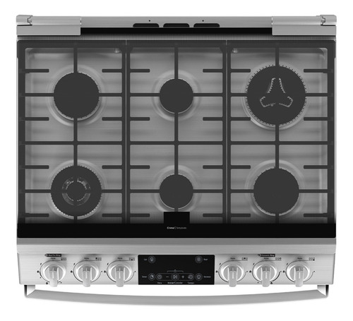 Estufa De Piso 76 Cm Inoxidable Mabe - Emh7614datss0