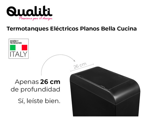 Termotanque Electrico Alta Recuperacion 80 Litros Qualiti