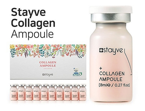 Ampolla Stayve +collagen. (1 X 8ml)