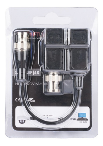Kit 10 Par Transceptores (baluns) Turbohd 4k Tt-101-f-turbo