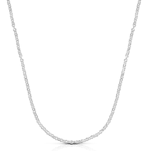 Eleganzia Cadena De Plata De Ley 925 Para Hombres, Cadena Po