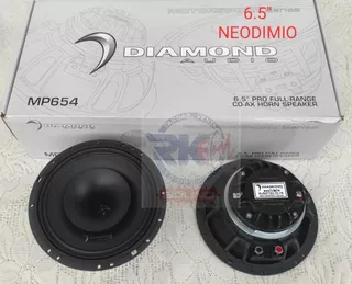 Diamond Audio Par De Medios Rangos 6.5 Mp654 Neodimio 150rms