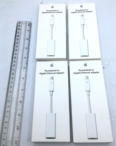 Apple Lot Of 4 Thunderbolt To Gigabit Ethernet Adapter A Aac